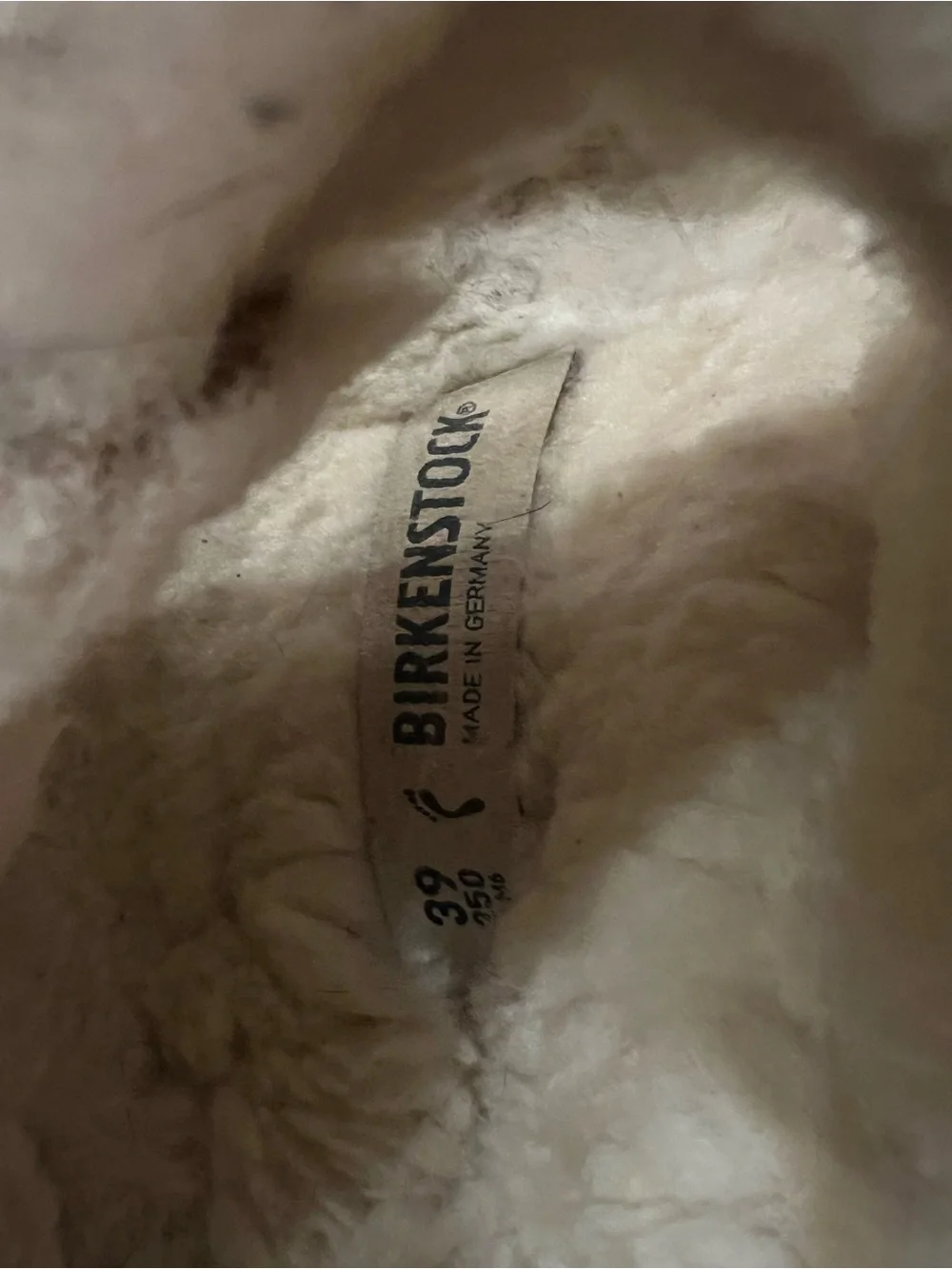 Birkenstock Arizona Shearling sandals women’s size 8